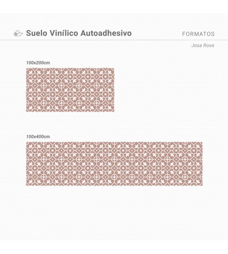 Suelo Vinílico  Josa rose