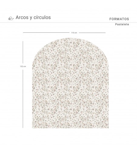 Arco Pintado Autoadhesivo Pastelete