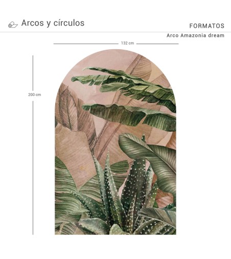 Arco Pintado Autoadhesivo Amazonia V2