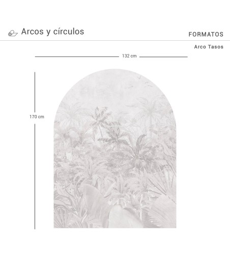 Arco Pintado Autoadhesivo Tasos V1