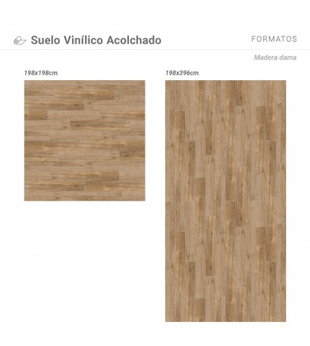 Suelo Vinílico Madera Dama