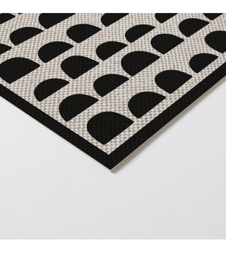 Alfombra vinílica Curve Black