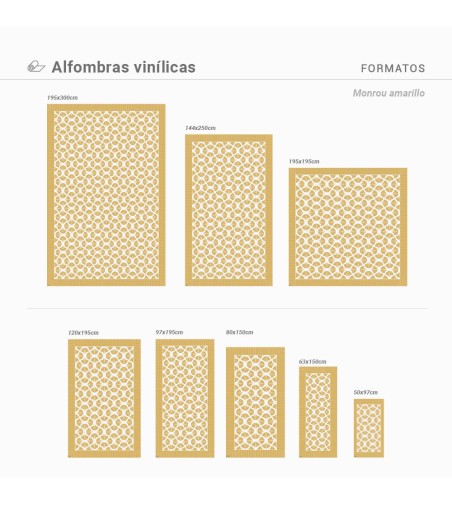 Alfombra Vinílica Monrou