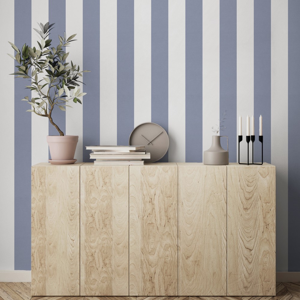 Papel Autoadhesivo Fiber Lines Indigo Blue