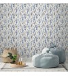 Ambiente del Papel pintado autoadhesivo con estampado Lavanda