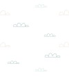 Ambiente del Papel pintado autoadhesivo con estampado Nubes B-N